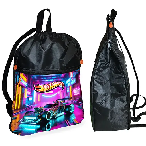 Рюкзак-мішок для школи Хот Вілс «Hot Wheels» дитяча сумка для взуття та спортивного одягу (01491)