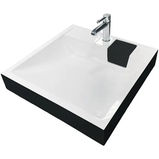 Раковина накладная Adamant WASHER NEW, квадратная (4824296202903) - фото 1