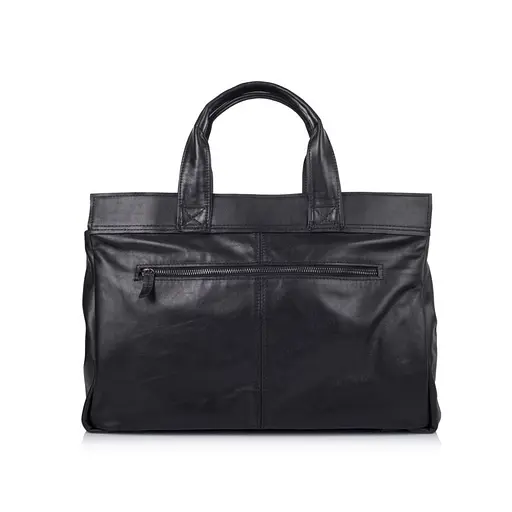 Чоловіча шкіряна сумка TARWA 27х41х9 см sum0026104 - фото 3