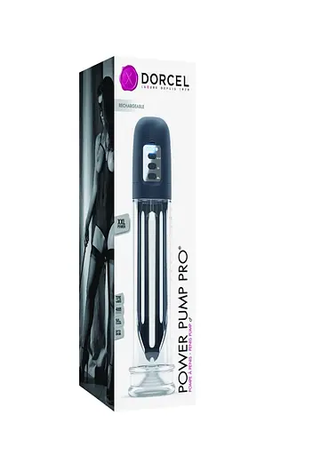 Вакуумная помпа Dorcel Power Pump Pro 32.5 см прозрачный - фото 4