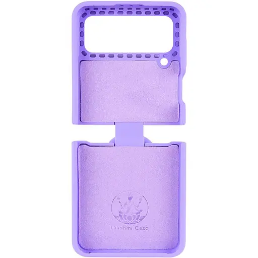 Чехол Foldables Silicone Cover Lakshmi AAA для Samsung Galaxy Z Flip4 Сиреневый / Dasheen - фото 4