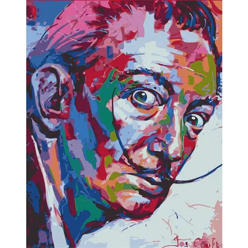 Набір для розпису ArtCraft Сальвадор Далі 40 x 50 см (10011-AC)