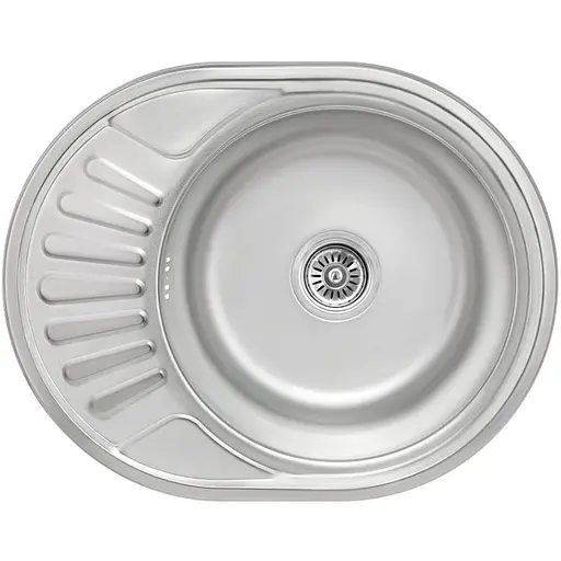 Кухонная мойка Brinex 5745 0,8 мм, врезная BRIN5745MDEC08 - фото 1