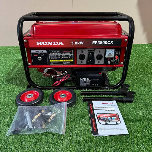 Генератор з електростартером HONDA EP3800CX PRO (3,8 КВТ) 4-тактний генератор  - фото 10