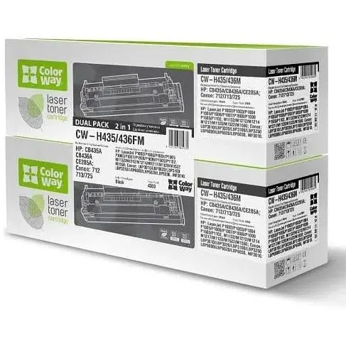 Картридж ColorWay HP 35A/36A CB435A/CB436A Black teh0024243 - фото 1