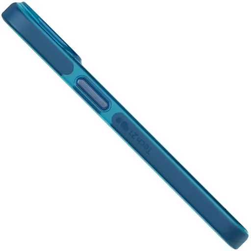 Оригинальный противоударный чехол Tech21 Evo Check MagSafe Blue для iPhone 13/14 (T21-9818) - фото 3