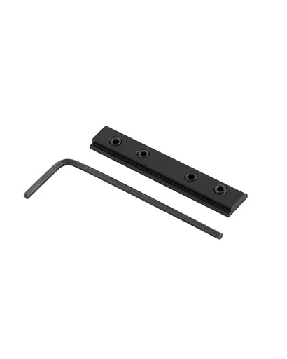 Соединительная пластина магнитного трека Nowodvorski 11726 NANO-LVM Track Buckle IP20 черная - фото 1