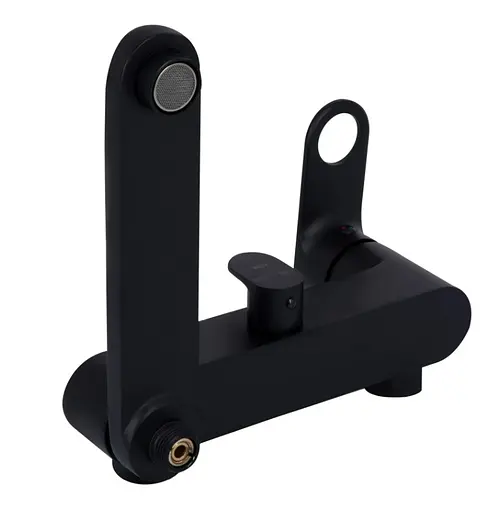 Душевая система универсальная Qtap Jay Black Matt с изливом QTJAY111BLM45549 - фото 5