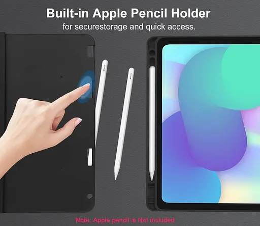 Чохол-клавіатура для 13-дюймового iPad Air (M2, 2024) та iPad Pro 12,9 (6ª 2022/5ª 2021/4ª 2020/3ª 2018), знімна клавіатура - фото 2