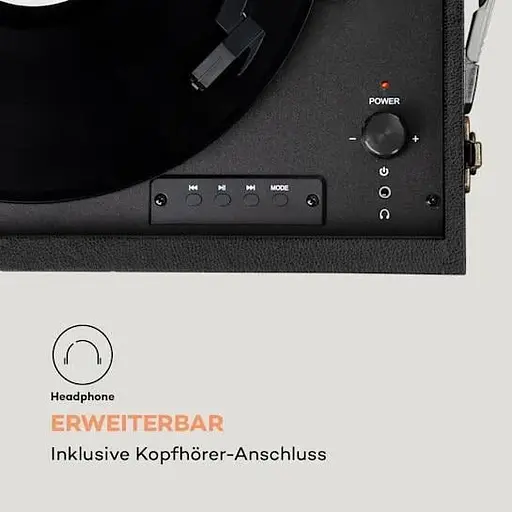 Програвач вінілу Auna Sarah Ann DAB 33/45/78 об/хв (10034096) - фото 6