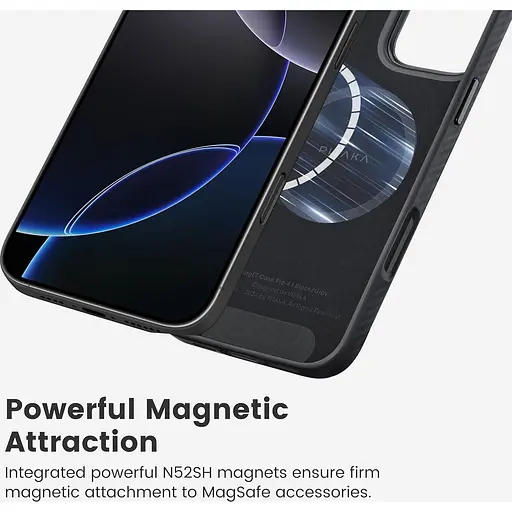 Оригінальний протиударний чохол Pitaka Military-Grade Protective Summa Case для iPhone 16 Pro Max 600D Black/Grey (KI1601PMPA) - фото 16