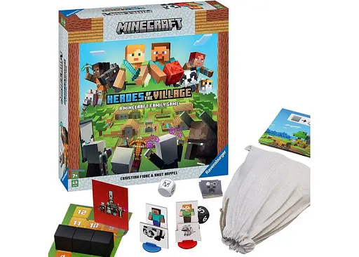 Настольная игра Ravensburger Майнкрафт: Герои деревни (Minecraft - Heroes of the Village) (англ.) (PS137) - фото 7