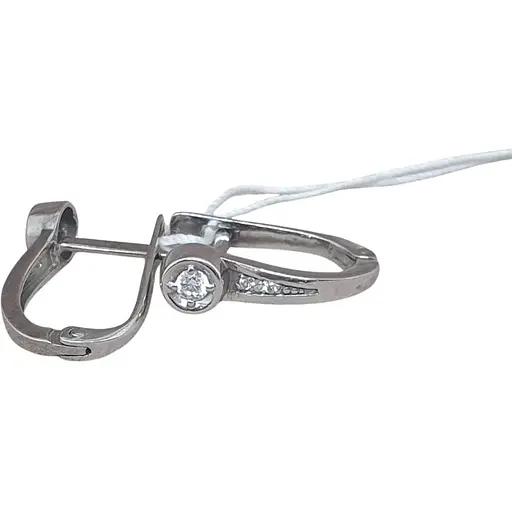 Золоті сережки Гаразд з фіанітами. 3533563