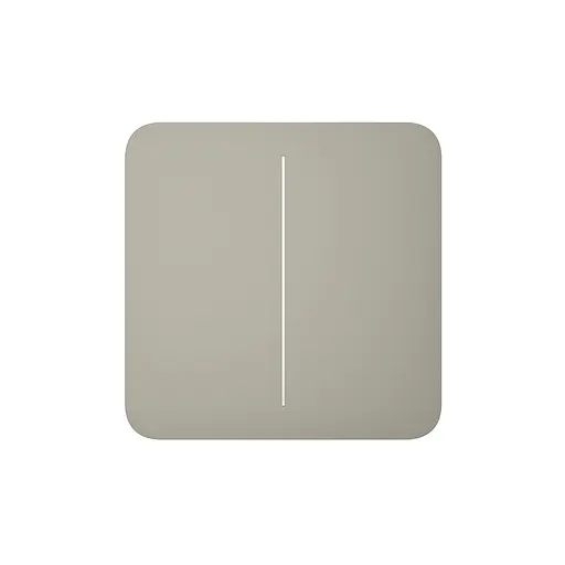 Розумний вимикач Ajax SoloButton 2-gang /Оливковий (SoloButton 2-gang /Olive)