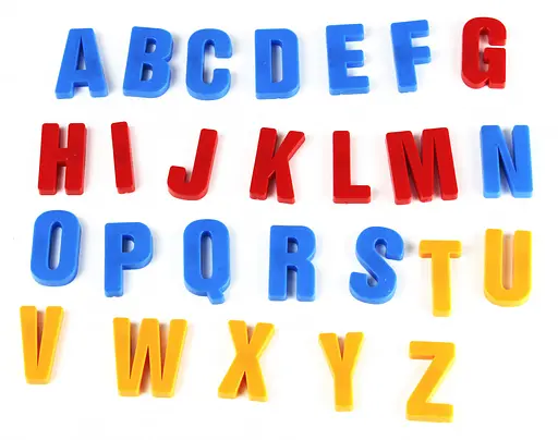 Набор магнитных букв и цифр 0703 EUR на рус,англ,укр. языках - фото 3