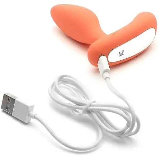 Вібропробка і масажер простати 2-в-1 KisToy Gordon Orange - фото 7