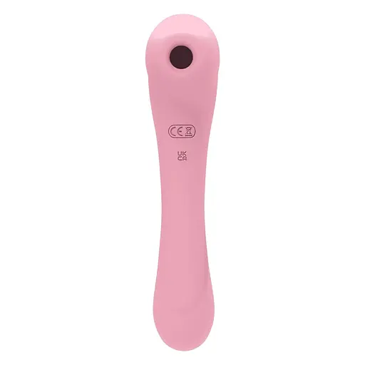 Вакуумний стимулятор клітора з вібрацією Femintimate Daisy Massager рожевий - фото 2