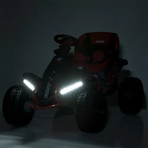 Електромобіль дитячий Bambi Карт M 6029EBLR-5 24V на потужних 4 моторах з підсвічуванням фар та пультом керування - фото 2