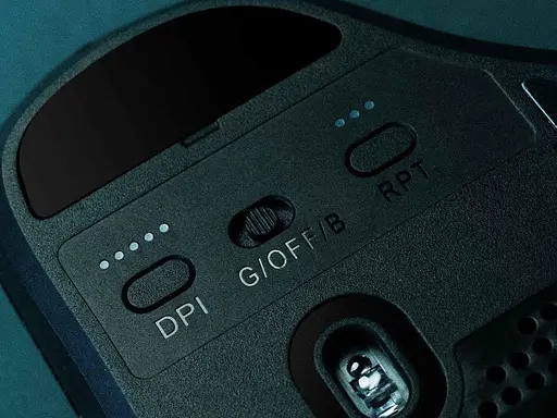 Keychron Мышь Keychron M7 BT/WL/USB-A/USB-C, черный - фото 5