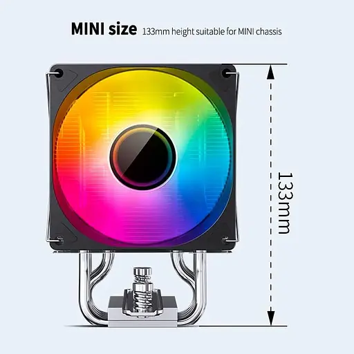 Кулер для процесора Jonsbo CR-1400 V2 ARGB Black (CR-1400 V2 ARGB Black) - фото 11