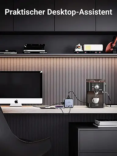 Мережевий зарядний пристрій Ugreen CD268 65W DigiNest Cube (2C2A) (UGR-60113) - фото 5