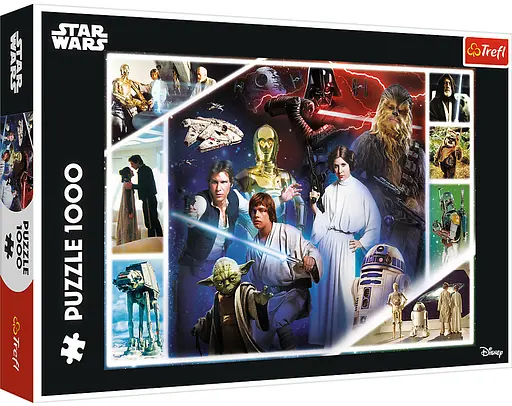 Набор Пазлы - (1000 элм.) - "Звездные войны" - фото 1