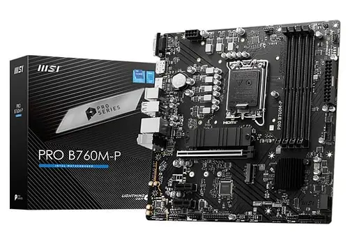 Материнская плата MSI Pro B760M-P (PRO B760M-P) (Socket 1700, Intel B760, Micro-ATX) - фото 5