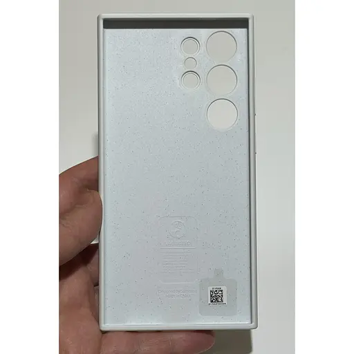 Оригинальный силиконовый чехол Samsung Silicone Case для Samsung Galaxy S24 Ultra (S928) White EF-PS928TWEGWW  - фото 8