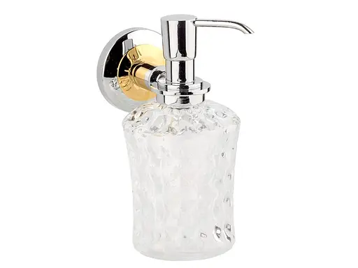 Дозатор для рідкого мила Kugu Maximus 614C&G, Золотий - фото 3