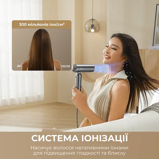 Фен-стайлер Dreame Pocket Pro 3in1 Titanium - фото 2