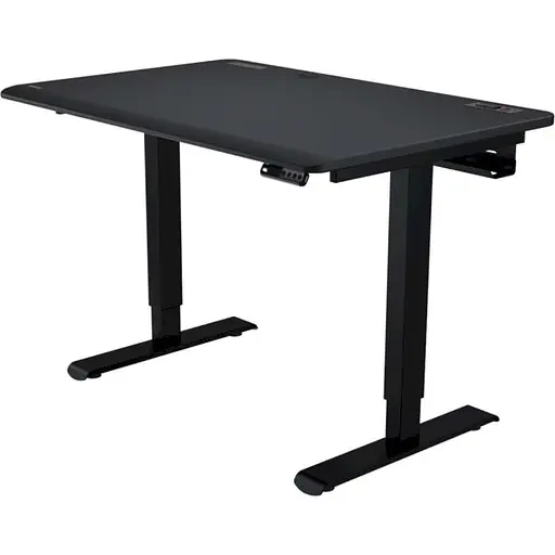 Геймерський стіл Cougar Royal 120 Pro, стільниця 120 см, колір чорний (Royal 120 Pro Black) - фото 2