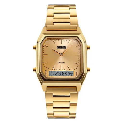 Наручний годинник жіночий 1220GD Gold Skmei acs0030839 - фото 1
