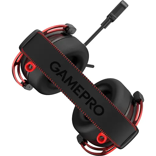 Игровые наушники GamePro Asgard Skald Origin HS850BR Black/Red [150894] - фото 7