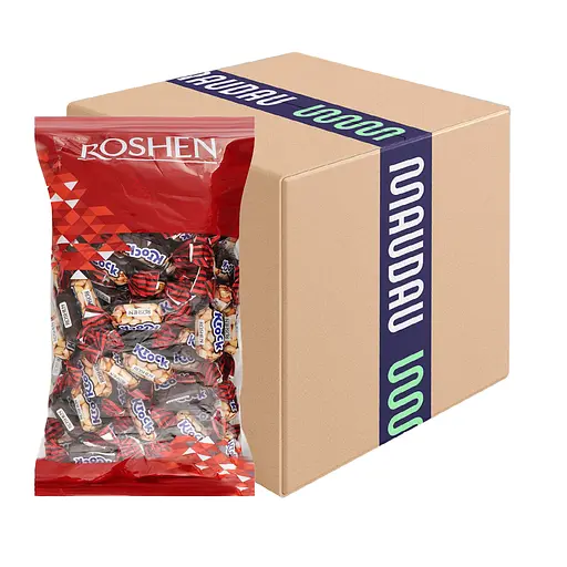Цукерки Roshen Krock з арахісом 1 кг