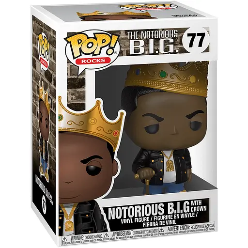 Ігрова фігурка Funko Pop! Music S5 Notorious B.I.G. Crown (31550) - фото 2
