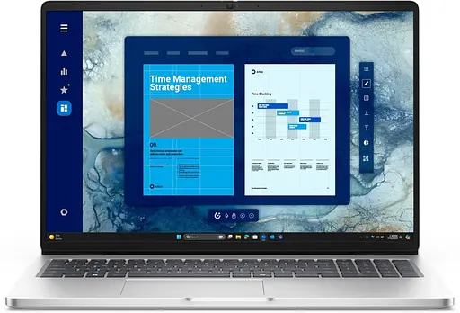 Ноутбук Dell 16 Pro 16 FHD+ AG/Intel Core Ultra 7 255U/32GB/1TB/Intel UHD/W11P/Silver (BTO108PC16250UA_W11P) - фото 1