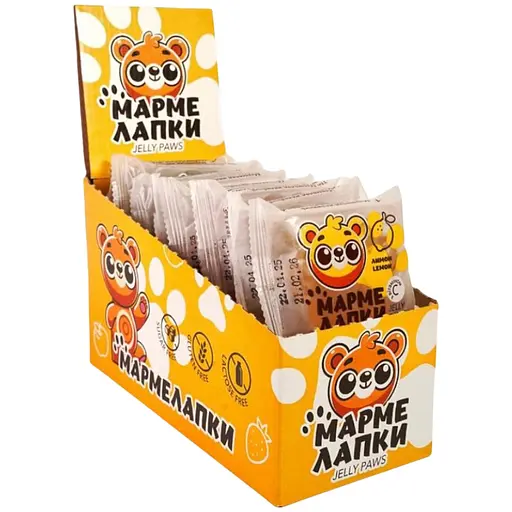 Мармелад Мармелапки Jelly Paws 720 г (18 шт. х 40 г)