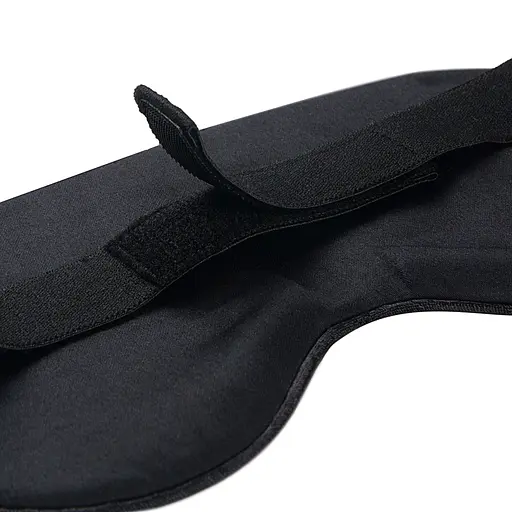 Маска для сна из мерсеризованного хлопка «Чумацький Шлях» с нескользящей резинкой и охлаждающим гелевым вкладышем в Подарочной упаковке Синий (1145-02) - фото 3