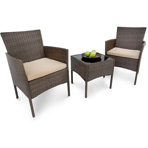 Садові меблі Di Volio Siena коричнева - фото 2