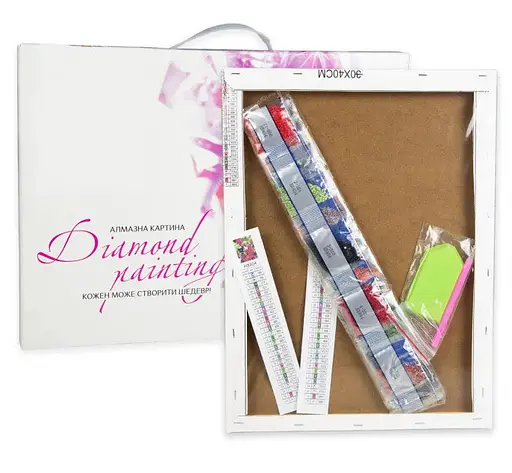 Алмазна мозаїка Strateg ПРЕМІУМ Сімейний відпочинок розміром 30х40 см (HEG86869) - фото 2