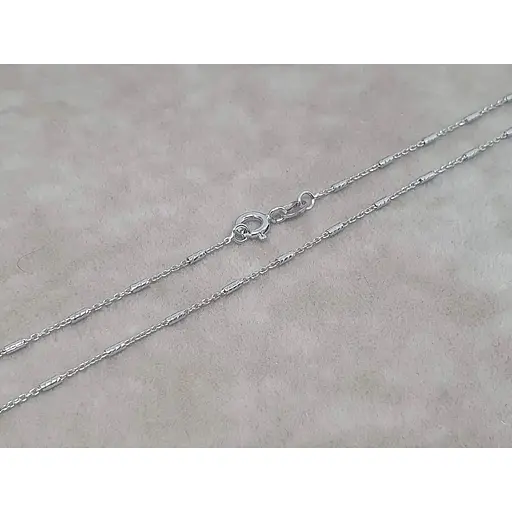 Срібний ланцюжок Аметист Якірне 320121РЦ 40 - фото 2