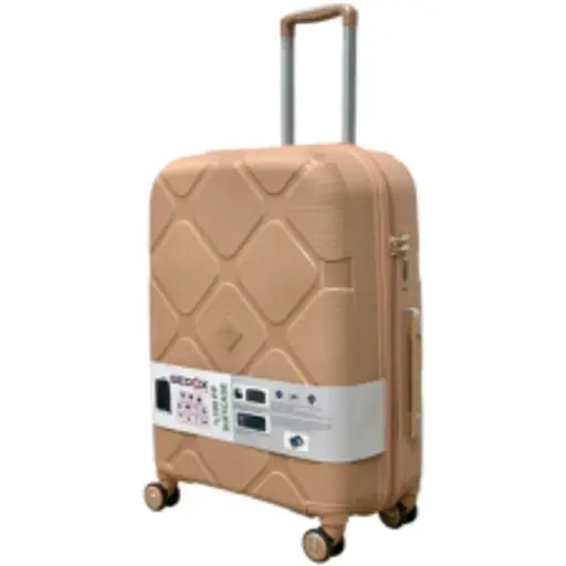 Валіза Gedox PP013-М середня (М) поліпропілен на 4-х подвійних колесах 70 л