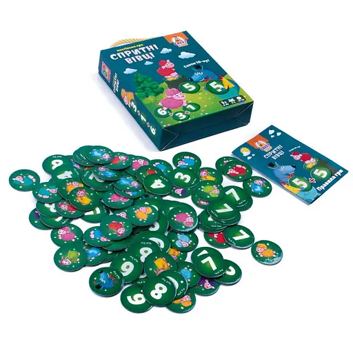 Дитяча настільна гра "Спритні вівці схопи 10-ку!" VT8033-07, 99 фішок - фото 4