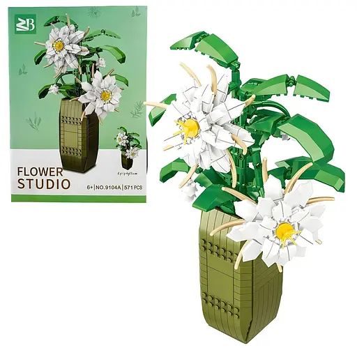 Конструктор Flower Studio Епіфілюм у вазі на 571 деталь (9104A)