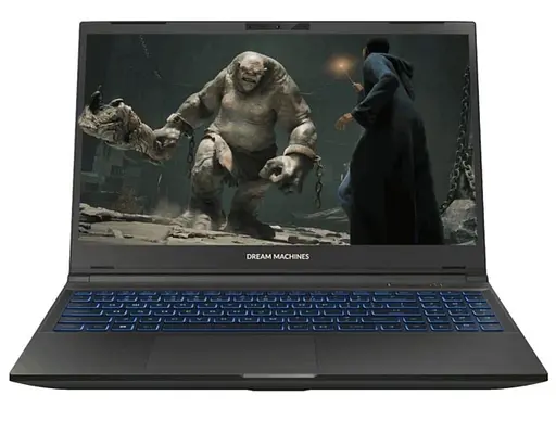 Ноутбук Dream Machines 15.6 RG3050-15 FHD IPS/Intel i7-13620H/32GB/1TB/RTX 3050 4GB/DOS/Black (RG3050-15UA77) - фото 1