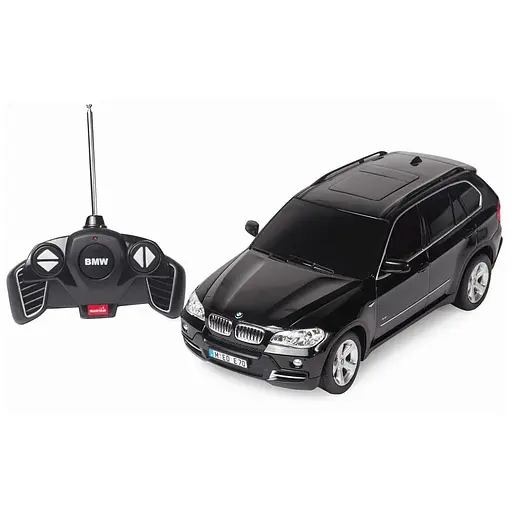 Машинка на управлінні BMW X5 1:18 RASTAR чорний 23100 - фото 2
