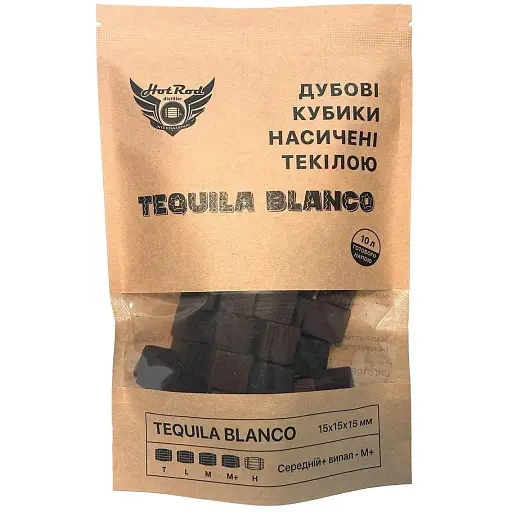 Кубики дубові Hot Rod Distiller M+ насичені текілою на 10 л