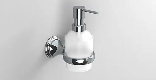 Дозатор для рідкого мила Sonia Genoa 107599, Хром - фото 2