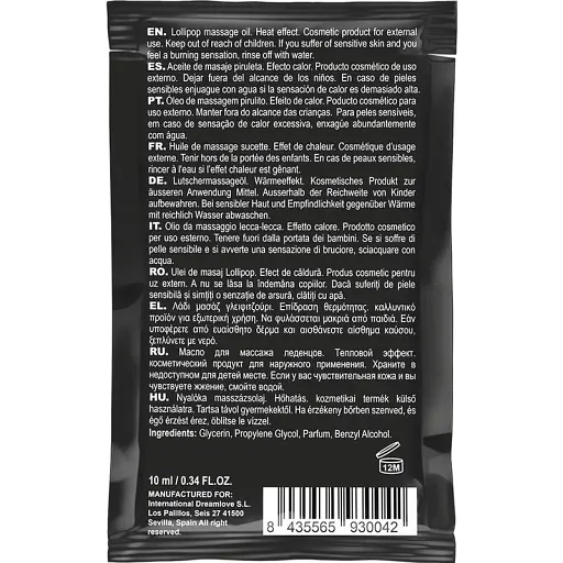Массажное масло Coquette Chic Desire Lollipop 10 мл - фото 4