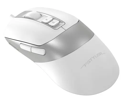 Миша A4Tech Fstyler FM50S Plus (White) Silent USB (FM50S Plus (White)) - фото 2